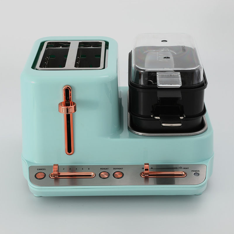 O cancelamento degela o reaquecimento funciona 2 Multifunction em 1 máquina do café da manhã da estação 50/60Hz do café da manhã