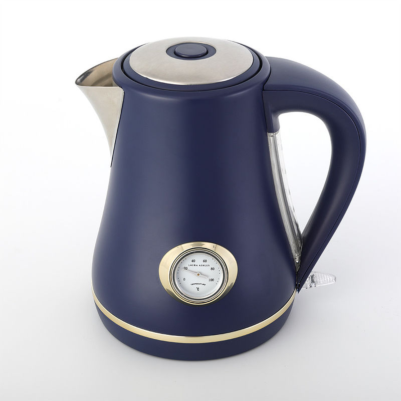 1.7L chaleira elétrica de aço inoxidável 1500W da água de 360 graus para a cozinha da casa