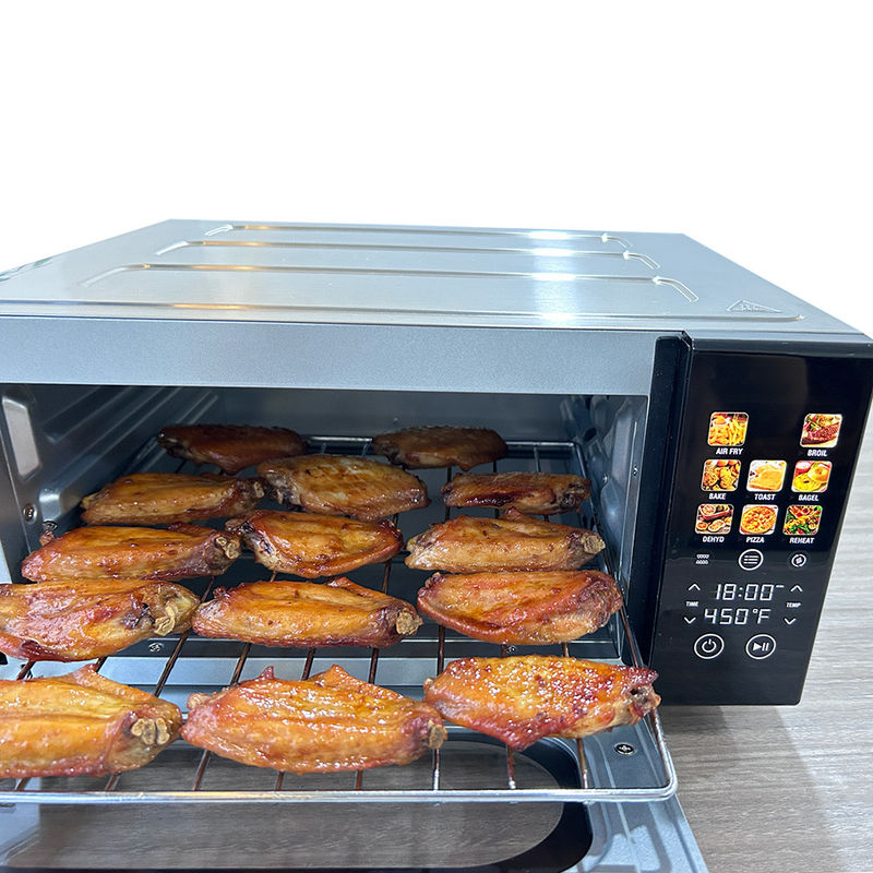Bandeja nova da cesta da frigideira de Digitas do ar do projeto 12L 1800W da venda quente para o forno da frigideira do ar do forno