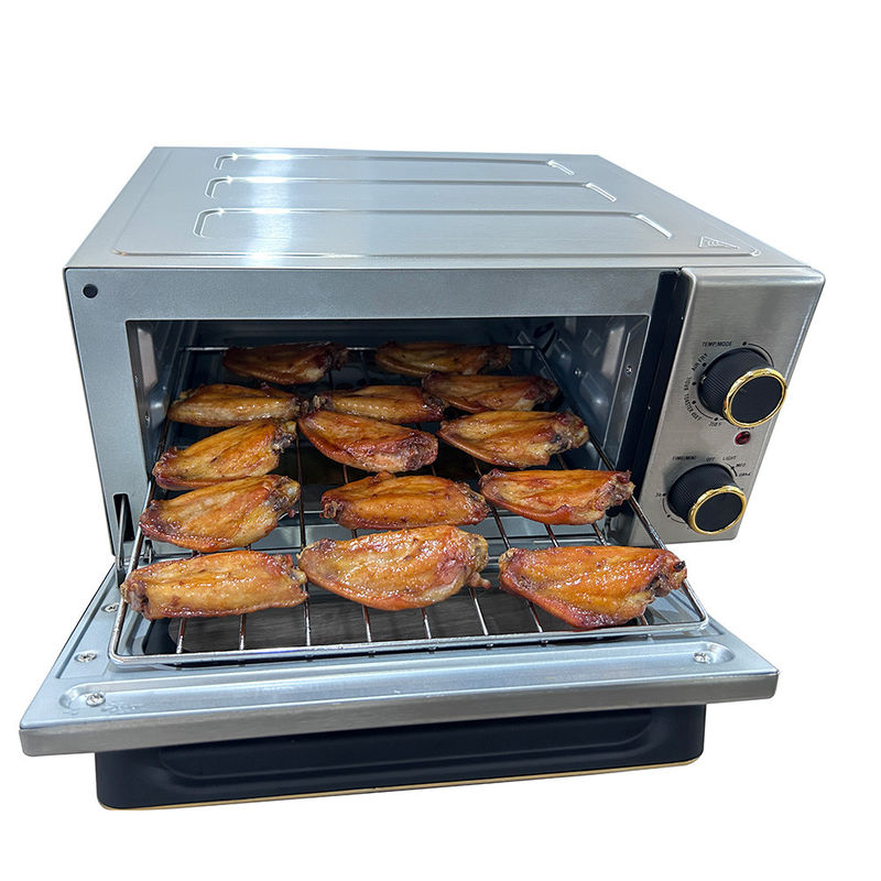Fritadeira a ar para eletrodomésticos pequenos OEM 12L 2 botões manuais de controle