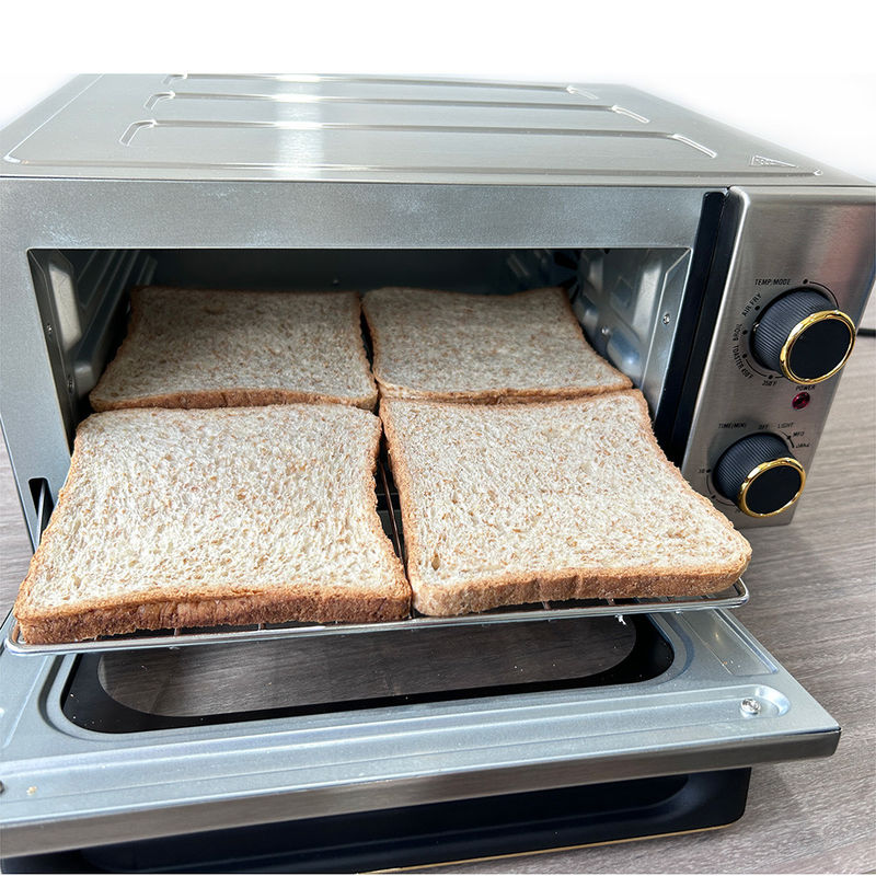 Fritadeira a ar para eletrodomésticos pequenos OEM 12L 2 botões manuais de controle