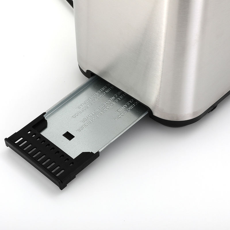 Novo design smart Toaster set Breakfast Set Toaster de aço inoxidável 2 Slice Cancelar / reaquecer / descongelar função com luz de indicação