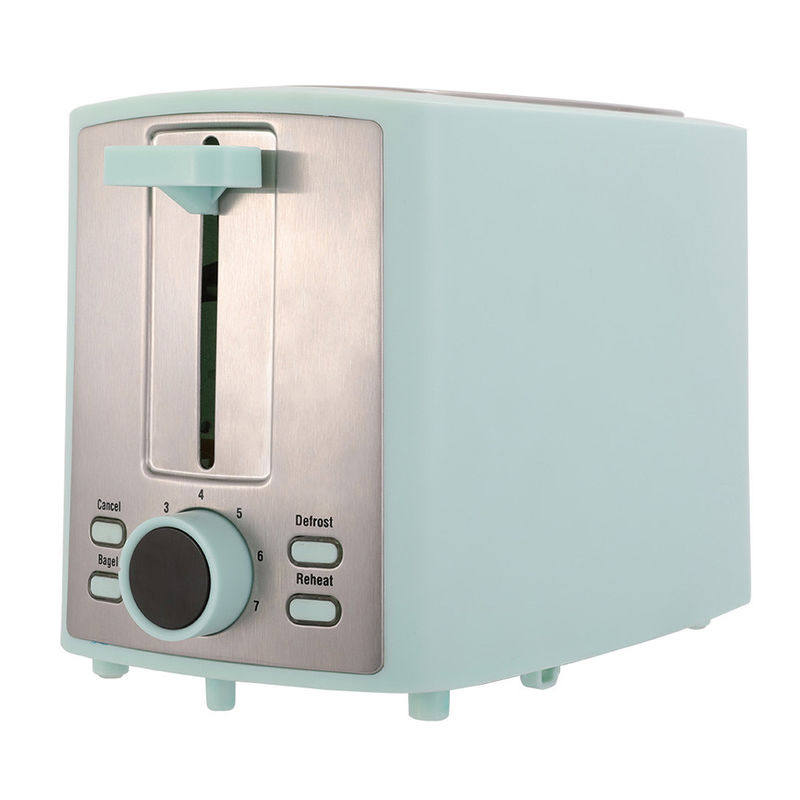 220V~240V torradeira de aço Retro Estilo Estético 2 fatias Torradeira Pastel Verde para eletrodomésticos torradeira preço bom