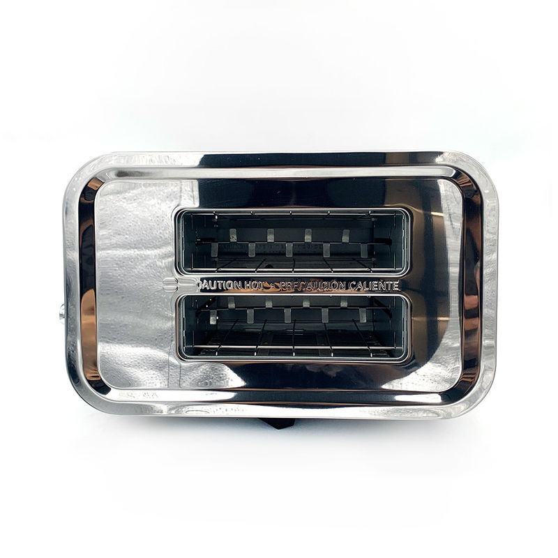 Automático Pop Up 2 fatias Retro Toaster Smart Electric Mini Toaster Forno com cancelar / reaquecer / descongelar função Sandwich Br