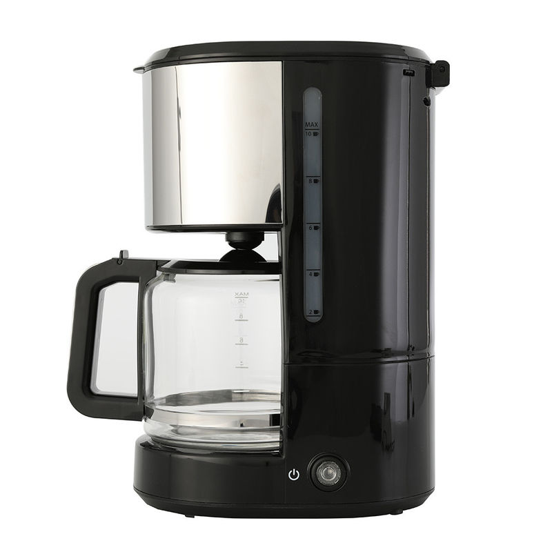 Decoração de uma panela de café de aço inoxidável para 10 xícaras