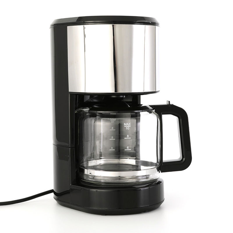 Decoração de uma panela de café de aço inoxidável para 10 xícaras