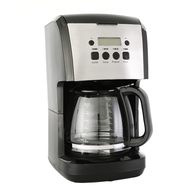 Filtro doméstico personalizado Máquina de café elétrica compacta leve para 14 xícaras