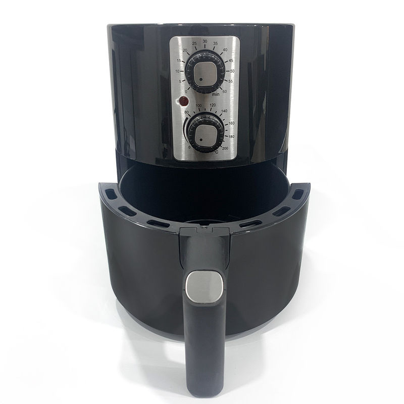 Fritadeira Elétrica 2L com 2 Botões de Controle Manual 2QT Frigideira Doméstica Sem Óleo