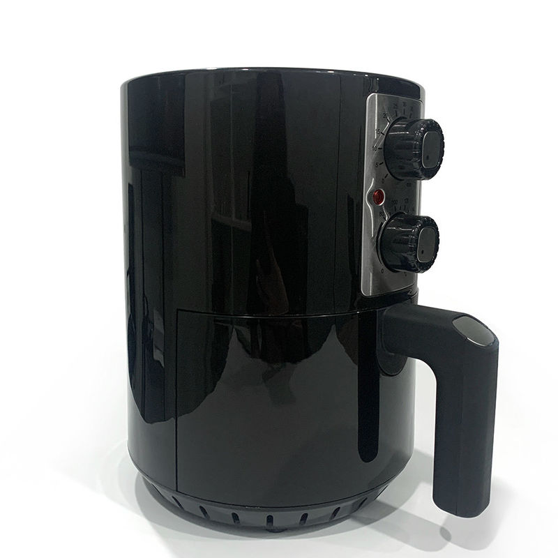 Fritadeira Elétrica 2L com 2 Botões de Controle Manual 2QT Frigideira Doméstica Sem Óleo