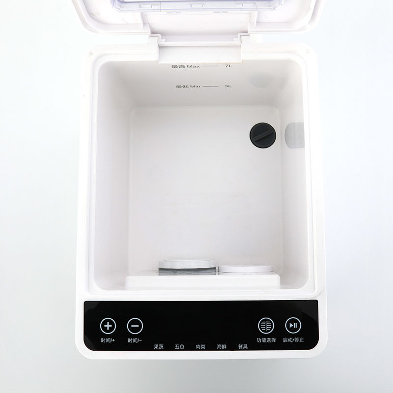 Novo projecto Máquina portátil de lavagem de frutas e legumes de 7L Máquina de limpeza de frutas e legumes para limpador de legumes domésticos