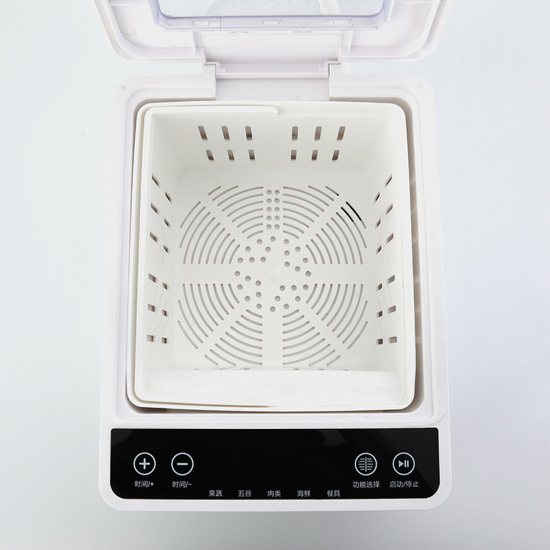 Novo projecto Máquina portátil de lavagem de frutas e legumes de 7L Máquina de limpeza de frutas e legumes para limpador de legumes domésticos