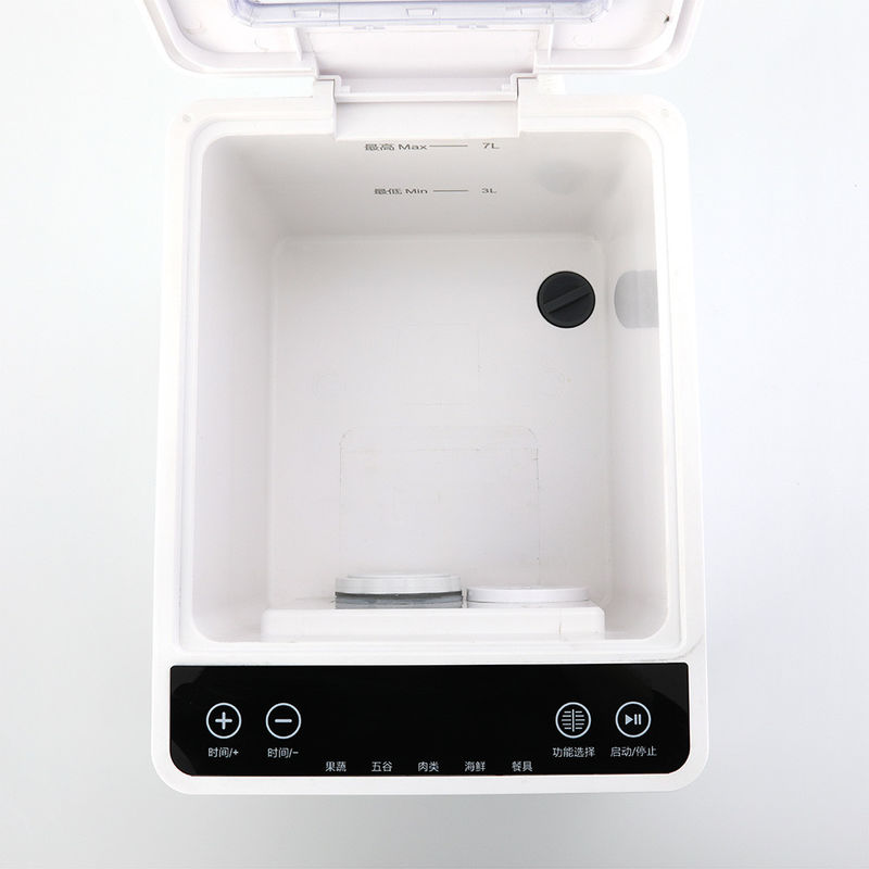 Novo projecto Máquina portátil de lavagem de frutas e legumes de 7L Máquina de limpeza de frutas e legumes para limpador de legumes domésticos