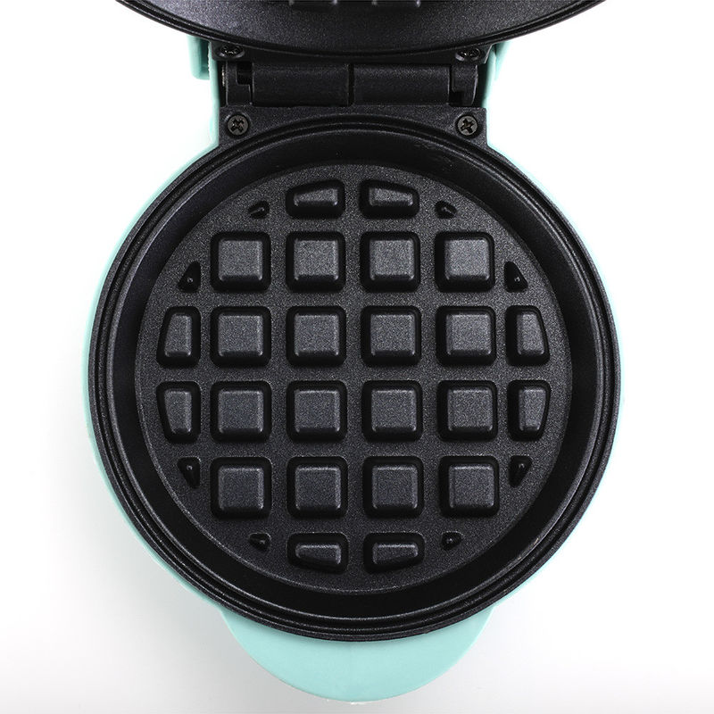 Mini Waffle Maker para Hash Browns, Keto Chaffles com Facil de Limpeza, Superfícies Não Adesivas
