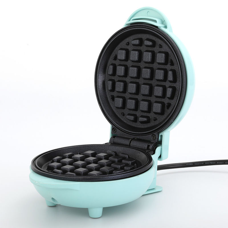 Mini Waffle Maker para Hash Browns, Keto Chaffles com Facil de Limpeza, Superfícies Não Adesivas
