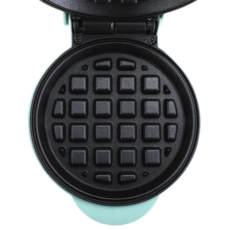 Mini controle automático personalizado de temperatura placa antiaderente fabricante de waffle de ovo elétrico ferro fundido