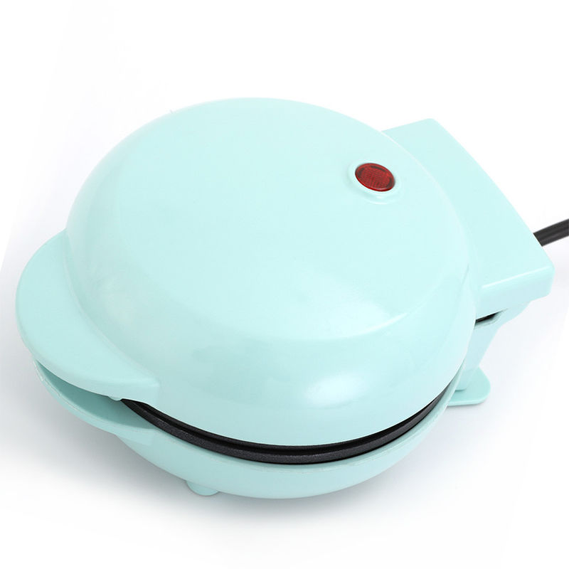 Mini controle automático personalizado de temperatura placa antiaderente fabricante de waffle de ovo elétrico ferro fundido