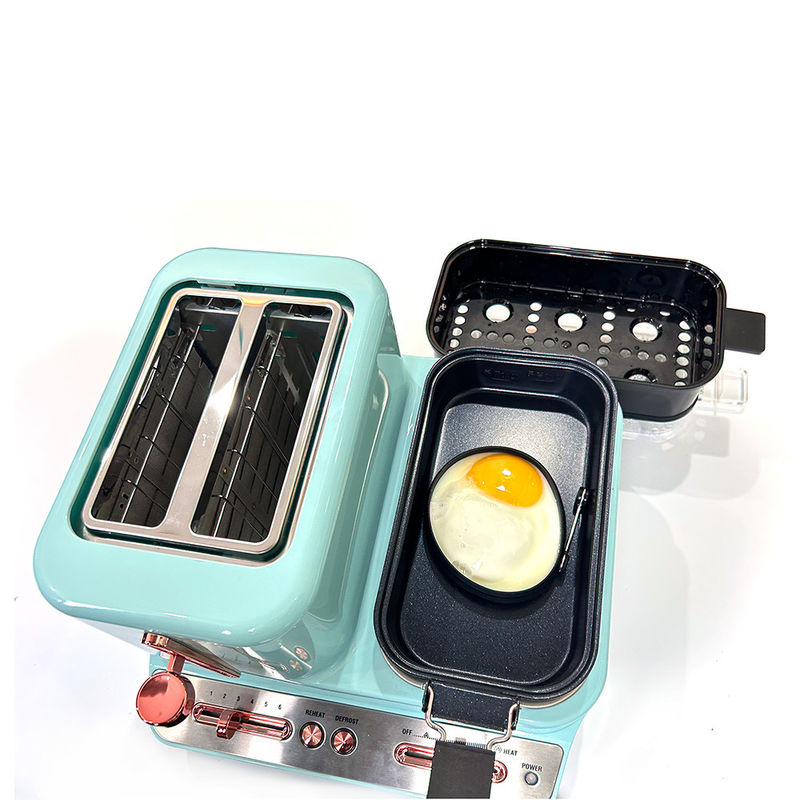 Novo produto máquina de café da manhã torradeira frita Pan Boiler 3 em 1 máquina de café da manhã