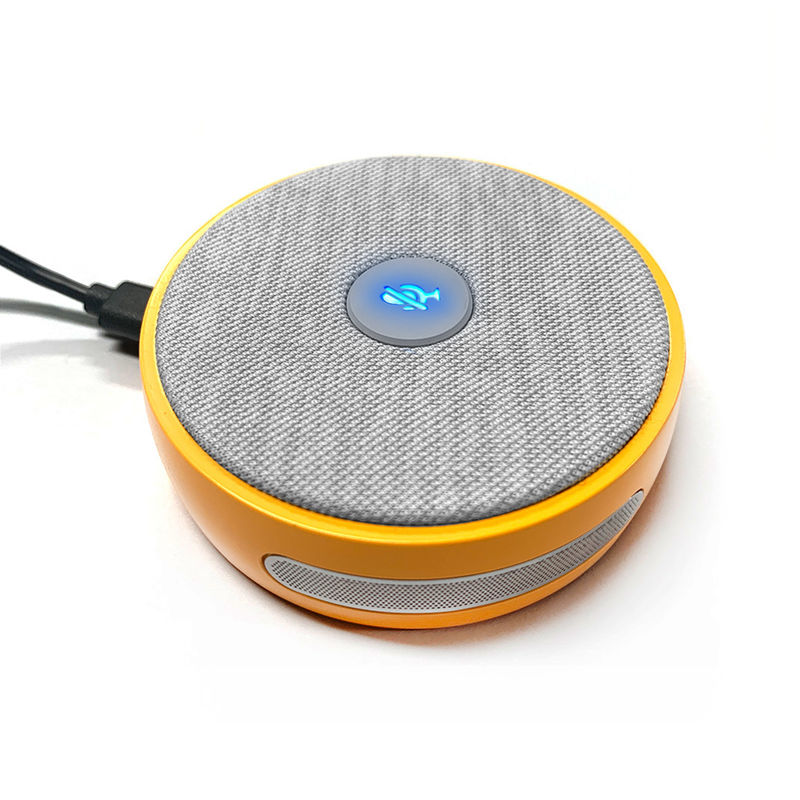 Microfone e alto-falante para conferência de 190 MHz Bluetooth com microfones de redução de ruído AI Boa escolha de voz Viva-voz