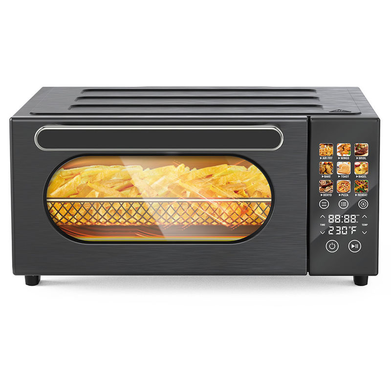 Ecrã táctil 1800 W 12l Fornecedor de ar de potência Forno para uso doméstico de aço inoxidável Para cozinha pequena