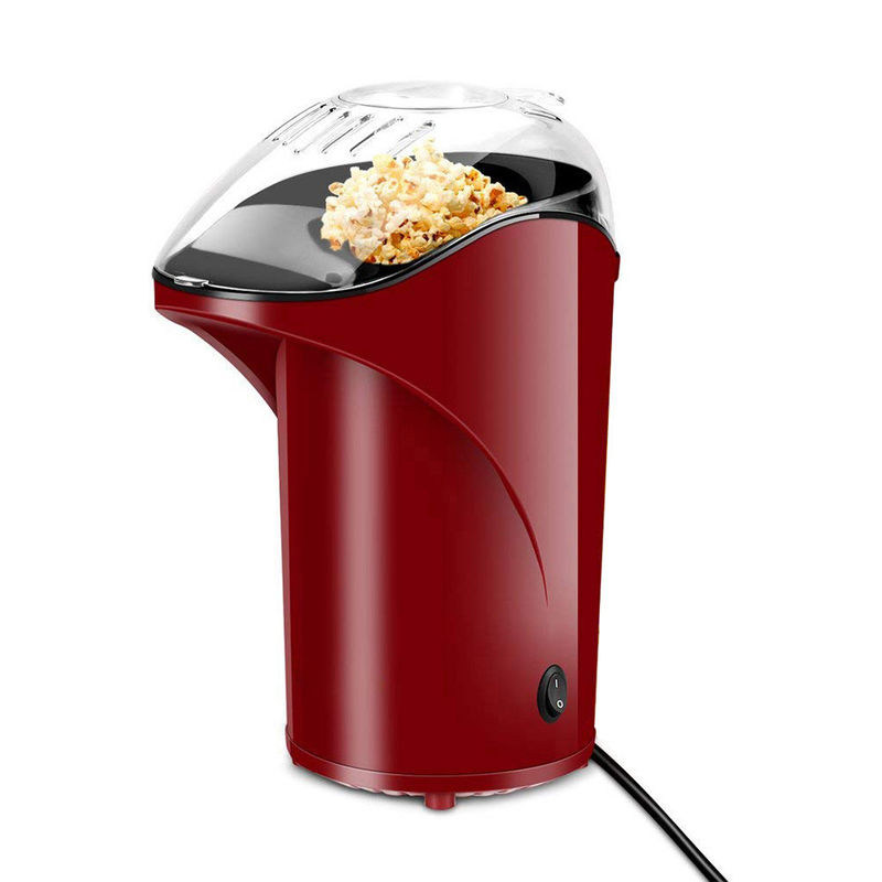 80g Capacidade Mini Electric Popcorn Maker Proteção de segurança Cor Vermelha