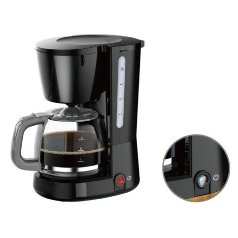 8 xícaras Máquina de café de gotejamento elétrico com função de manter o calor e placa de revestimento antiaderente